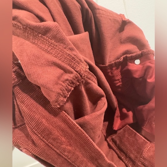 Uniqlo Brown Very High Rise Bootcut Corduroy Retro Cord Pants Size 10 - Picture 6 of 15